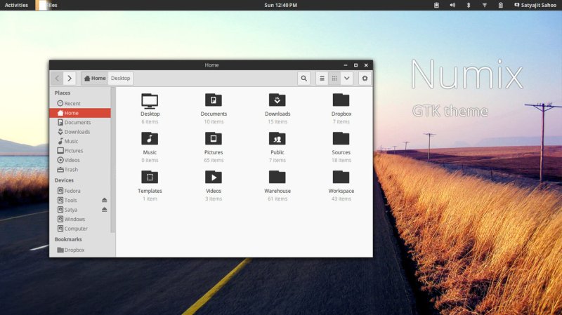 How To Install The Numix GTK3 Theme And Icons On Ubuntu 13.04 Raring Ringtail And Ubuntu 12.10 Quantal Quetzal